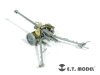 E.T. Model E72-025 WWII German 7.5cm Pak 40 Anti-Tank Gun For DRAGON Kit 1/72